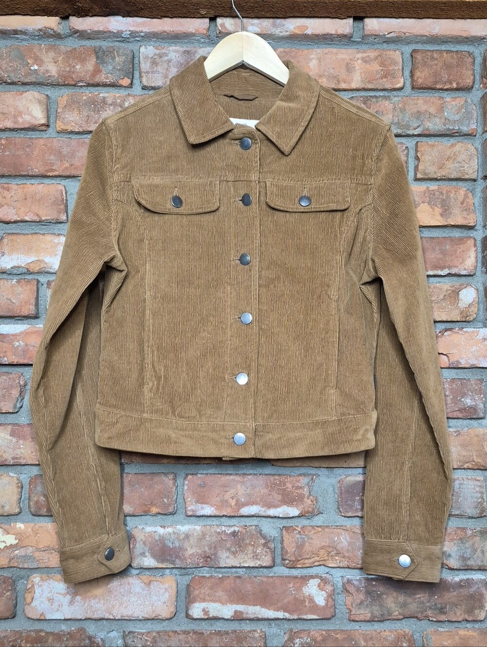 tentree Rowan Corduroy Trucker Jacket Organic Cotton Stretch Sustainable